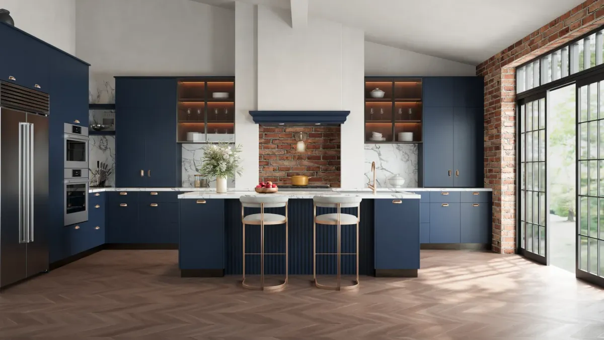 Navy Blue kitchen