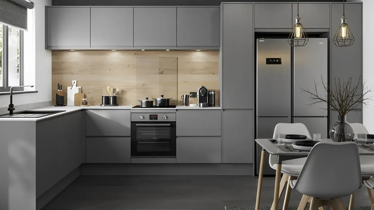 Matte Grey kitchen